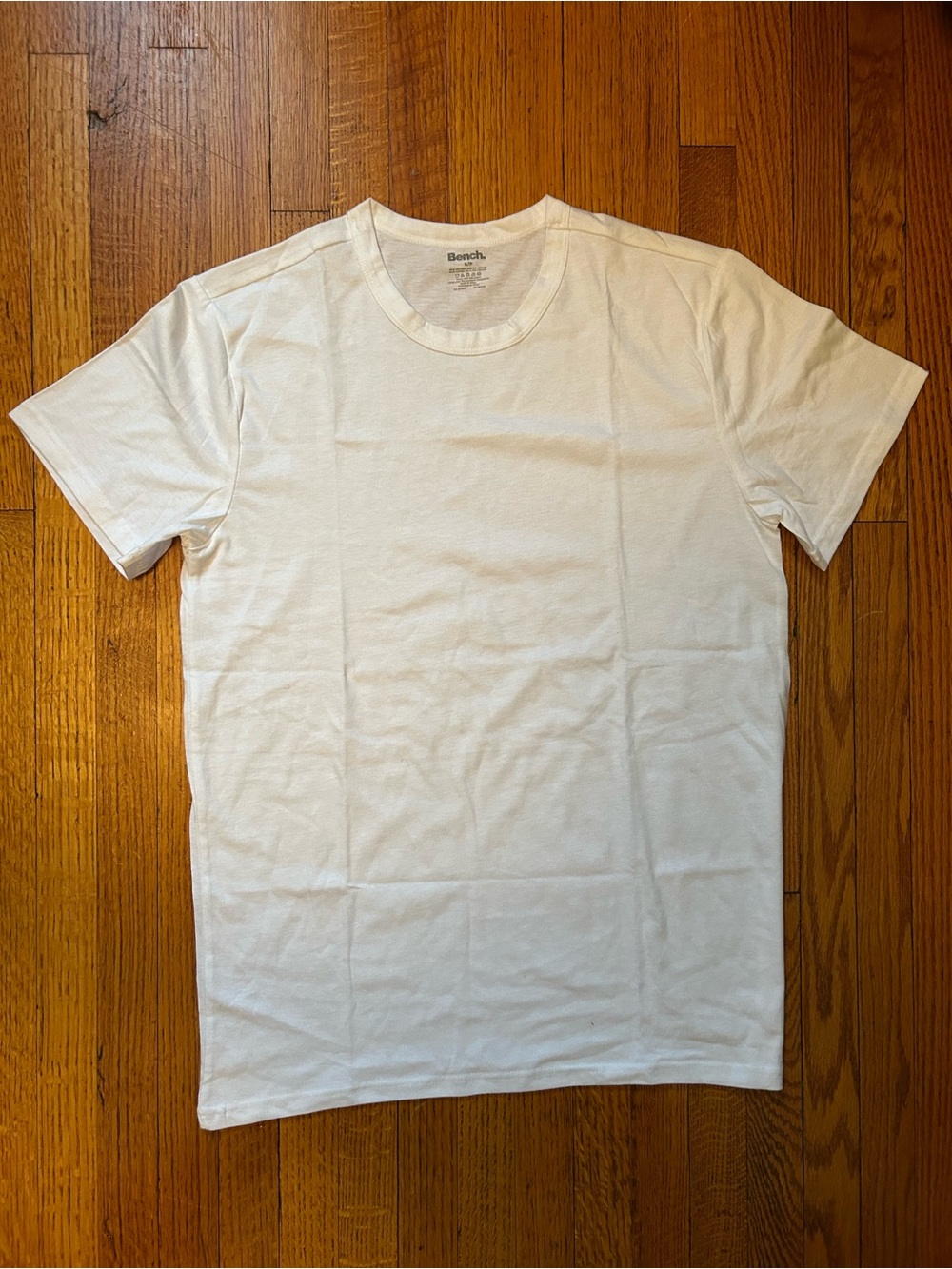 Bench White Short Sleeve Crew Tee